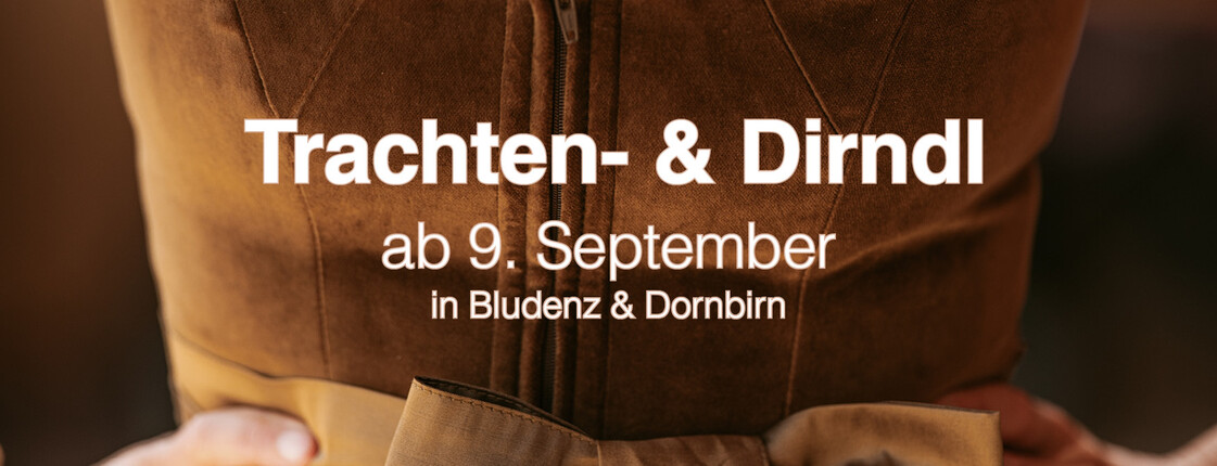 Im Herbst gibt es eine große Auswahl an Trachten und Dirndln in den beiden carla Shops in Bludenz und Dornbirn. Nachhaltige Mode für alle die gerne einen zünftigen Herbst feiern.