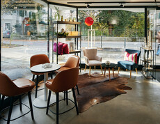 In der Lounge kann man gemütlich Zeit verbringen.